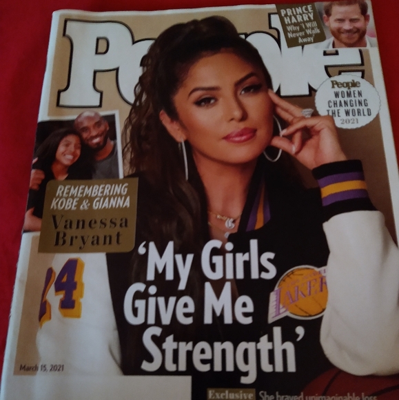 People Magazine March 2021, Vanessa Bryant Prince Harry Tiger Woods - Picture 1 of 1